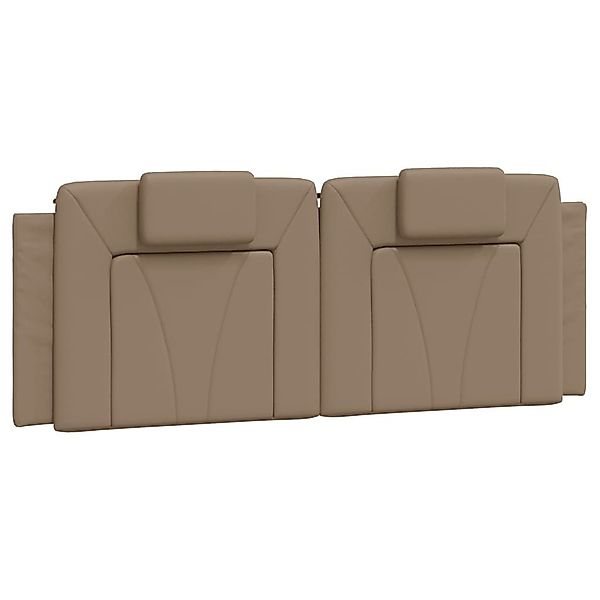 vidaXL Kopfteil Kopfteil-Kissen "Viana" Cappuccino-Braun 140 günstig online kaufen