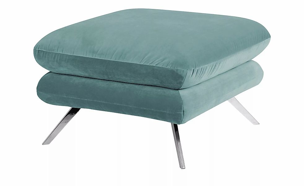 Jette Home Hocker  Caldara ¦ grün ¦ Maße (cm): B: 70 H: 45 T: 70.0 Polsterm günstig online kaufen