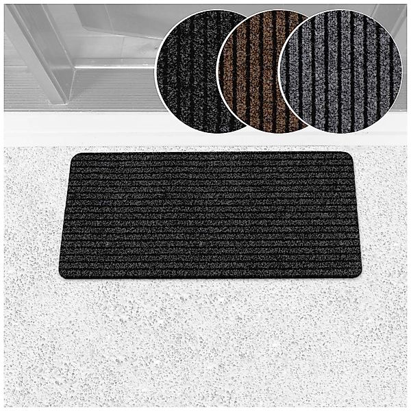 ANRO Fußmatte Türvorleger Schmutzfangmatte MiSCHA, eckig, günstig online kaufen