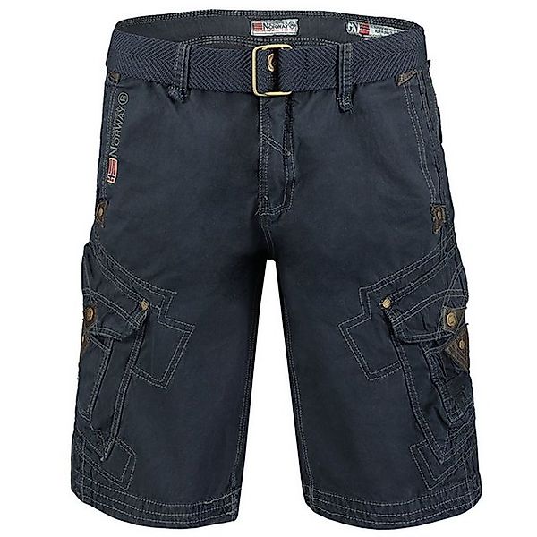 Geographical Norway Cargoshorts Geographical Norway peanut Navy (1-tlg) Mit günstig online kaufen