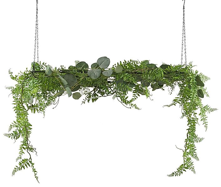 Kunstpflanze Dekohängeobjekt mit Kunstpflanzen, Creativ green, Höhe 45 cm, günstig online kaufen