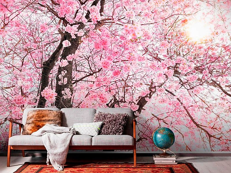 Komar Vliestapete »Digitaldruck Vlies - Bloom - Größe 400 x 250 cm«, bedruc günstig online kaufen