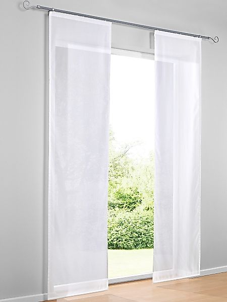 heine Gardine Schiebevorhang, (1 St), transparent, günstig online kaufen