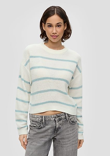 QS Strickpullover Leichter Sommerstrickpullover im Relaxed günstig online kaufen