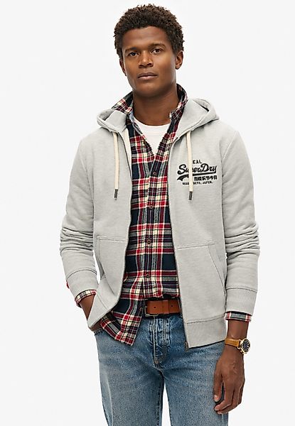 Superdry Kapuzensweatjacke SD-VL EMBROIDERED ZIPHOOD günstig online kaufen