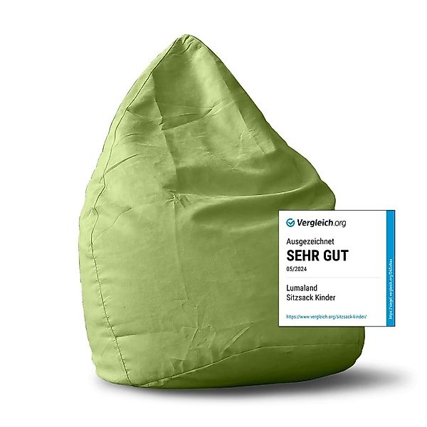 Lumaland Sitzsack Luxury XL PLUS Sitzsack (1 St), Microvelours Beanbag extr günstig online kaufen