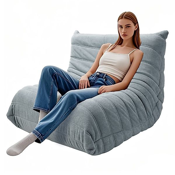 Durrafy Sitzsack Relaxsessel,Übergröße Sitzsack Lazy Sofa,Bodensofa,Einzels günstig online kaufen