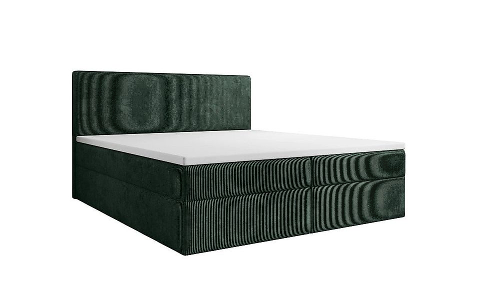 Luxusbetten24 Boxspringbett Soft in Cord, mit günstig online kaufen