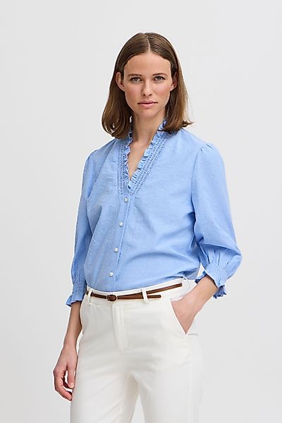 b.young Kurzarmbluse BYISTRIBE SHIRT - Bluse günstig online kaufen
