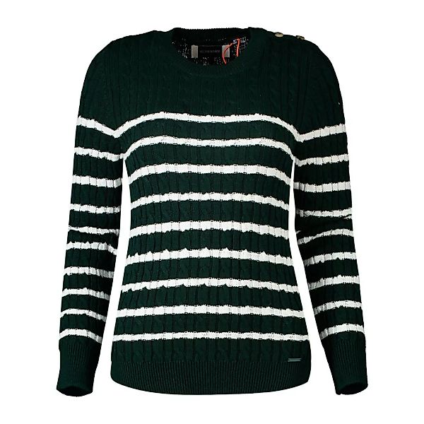 Superdry Croyde Bay Cable Knit Pullover 2XS Eagle Green günstig online kaufen
