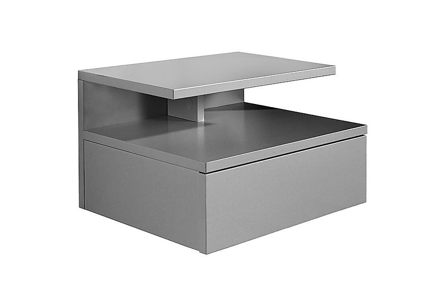 riess-ambiente Nachttisch FLOATING 35cm anthrazit · hängendes Regal mit Sch günstig online kaufen