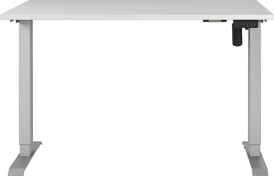 GERMANIA Schreibtisch "Boras, elektrisch höhenverstellbar" Breite 120/140/1 günstig online kaufen