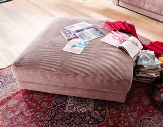 PLACES OF STYLE Hocker "Enisa" passend zum "Enisa"-Sofa, Bezug in Cord günstig online kaufen