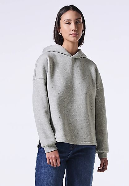 STREET ONE STUDIO Kapuzenpullover, im soften Baumwoll-Mix günstig online kaufen