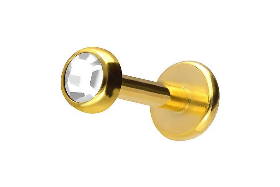 PIERCINGLINE Piercing-Set Titan Labret mit Push günstig online kaufen
