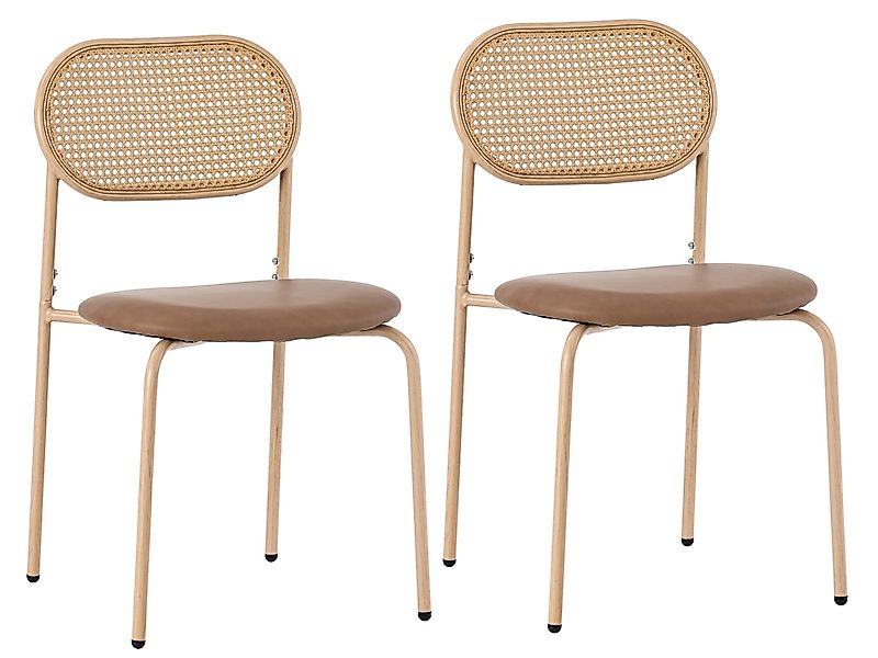 SeedWave Esszimmerstuhl Rattan Freizeitstuhl, Set aus günstig online kaufen