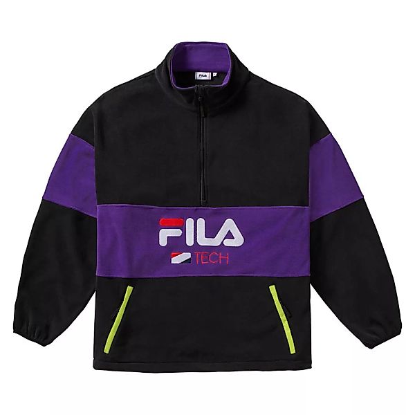 Fila Fleece-hemdjacke M Black Purple günstig online kaufen