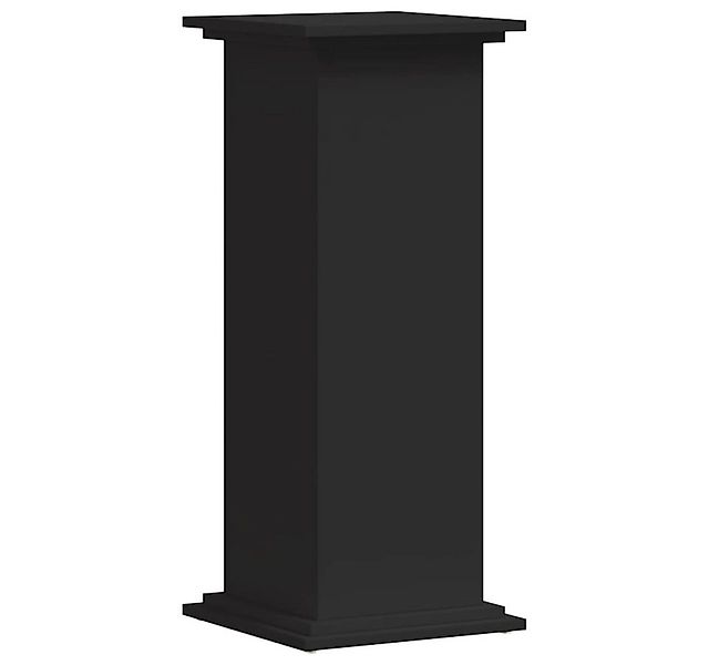 vidaXL Blumenständer Pflanzenständer Schwarz 33x33x80 cm Holzwerkstoff (1 S günstig online kaufen