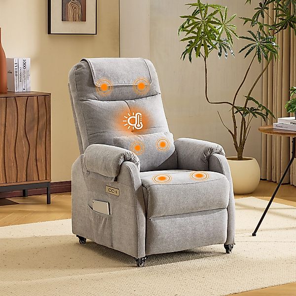 VINGLI Relaxsessel Fernsehsessel, TV-Sessel, 2/6 Punkte günstig online kaufen