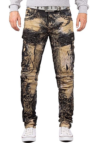 Cipo & Baxx Regular-fit-Jeans Cargo Hose günstig online kaufen