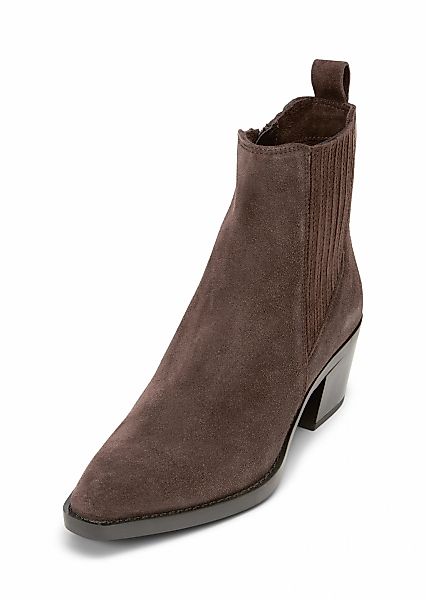 Marc O'Polo LUNA Westernstiefelette Chelseaboots, Blockabsatz, günstig online kaufen