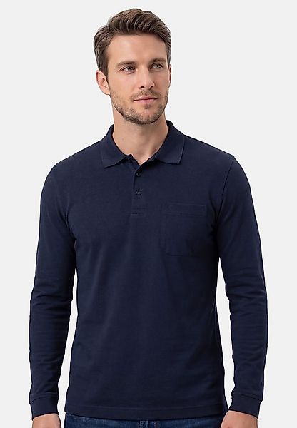 RAGMAN Langarm-Poloshirt Basic (1-tlg) Poloshirt - Baumwolle - Atmungsaktiv günstig online kaufen
