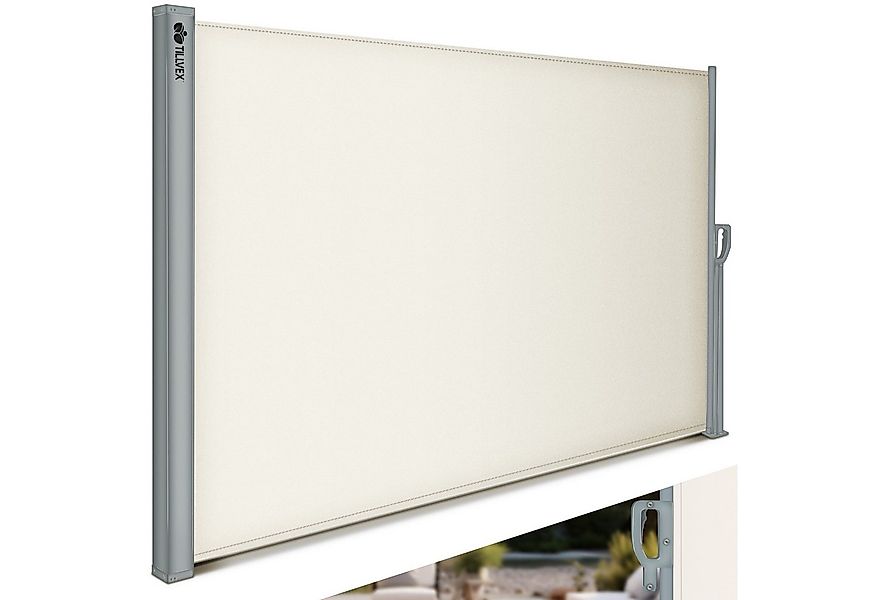tillvex Seitenmarkise tillvex® Seitenmarkise ausziehbar Markise Wandmarkise günstig online kaufen