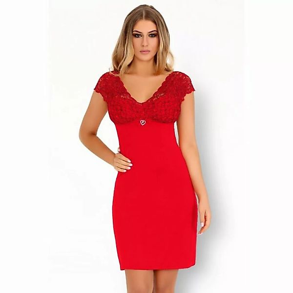 Livco Corsetti Fashion Partykleid LC Crossina chemise red S/M günstig online kaufen