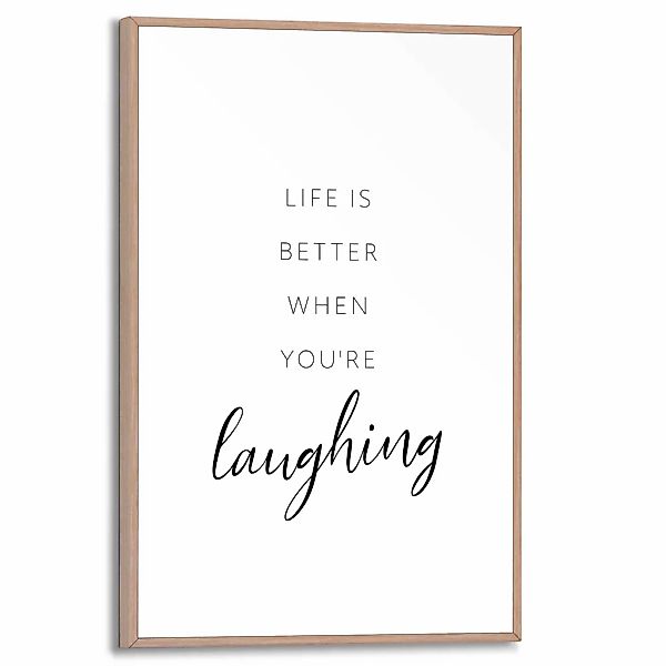 Reinders Poster "Laughing" günstig online kaufen