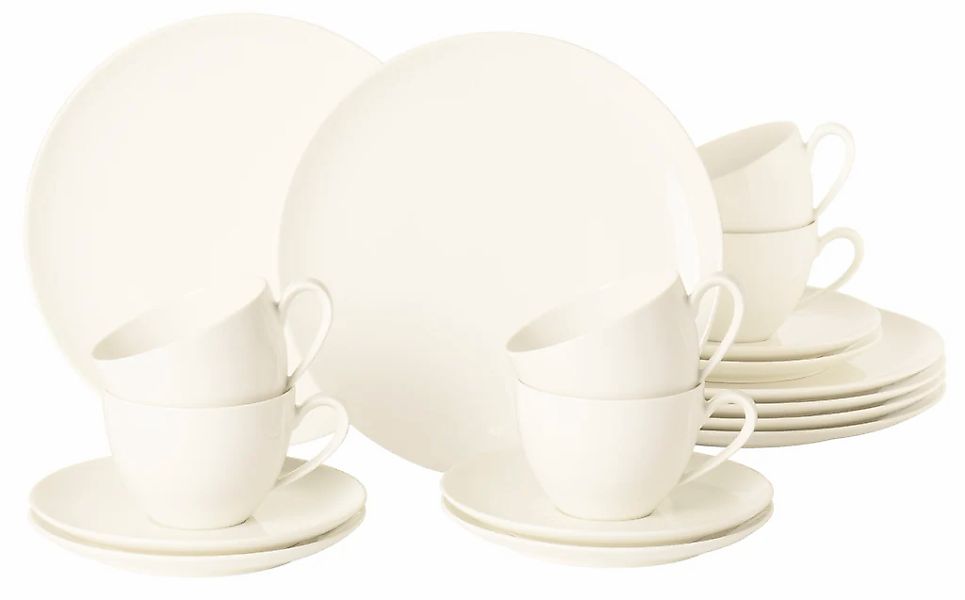 Seltmann Weiden Kaffeeservice "Savona" 6x Tassen 0,27 l, 6x Untertassen 16 günstig online kaufen