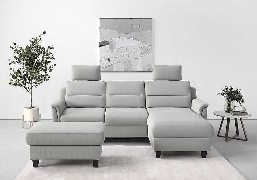 sit&more Ecksofa Farö L-Form, inklusive Federkern, günstig online kaufen