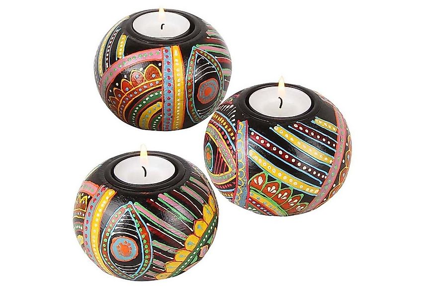 Casa Moro Teelichthalter Orientalische Teelichthalter Aicha aus Holz handbe günstig online kaufen