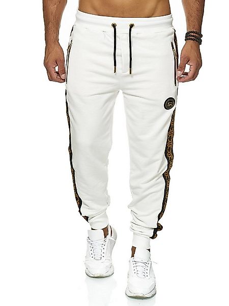 RedBridge Jogginghose mit goldenen Details und seitlichem Musterstreifen Au günstig online kaufen