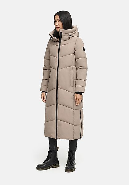Marikoo Winterjacke "Firella" extra lange Passform und seitliche Belüftungs günstig online kaufen