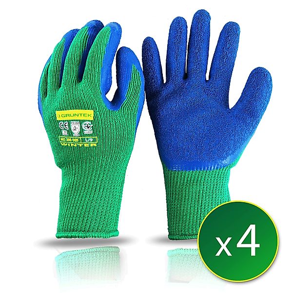 GRÜNTEK Winter-Arbeitshandschuhe THERMO Arbeitshandschuhe mit Thermofutter, günstig online kaufen
