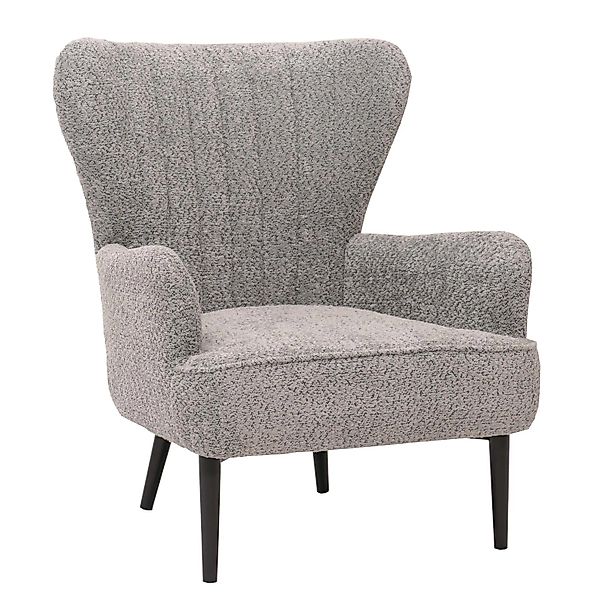 MCW Lounge-Sessel K37 Stoff Chenille 500g/m² Grau günstig online kaufen