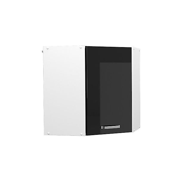 Vicco Schranksystem R-Line, Schwarz Hochglanz/Weiß, 57 günstig online kaufen