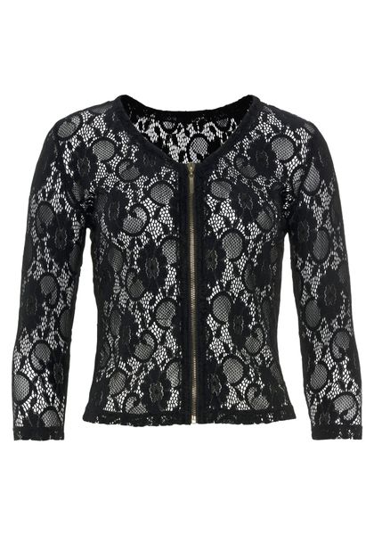 LASCANA Cardigan aus floraler Spitze, sexy günstig online kaufen