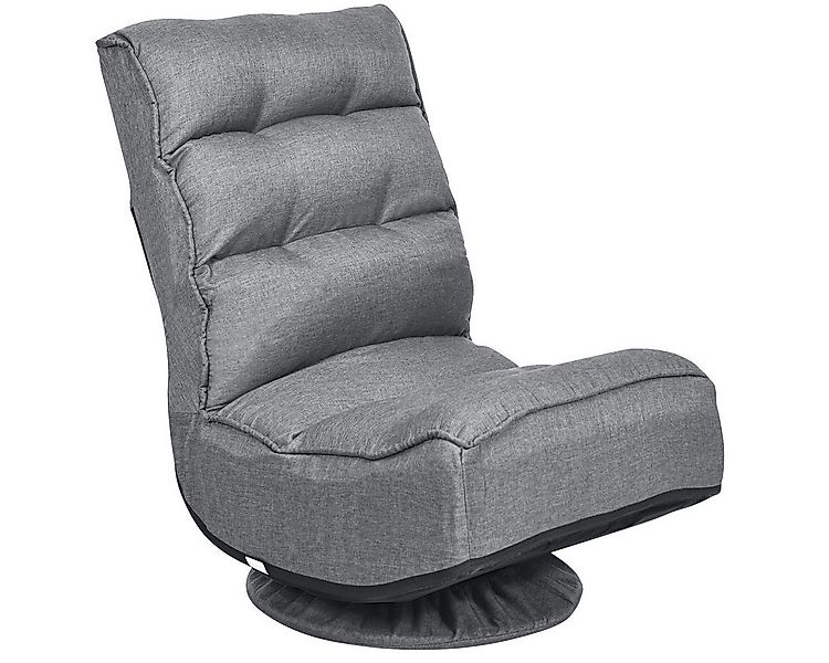 COSTWAY Relaxsessel, 360°drehbar, 5-Fach verstellbarer Rückenlehne,150kg günstig online kaufen