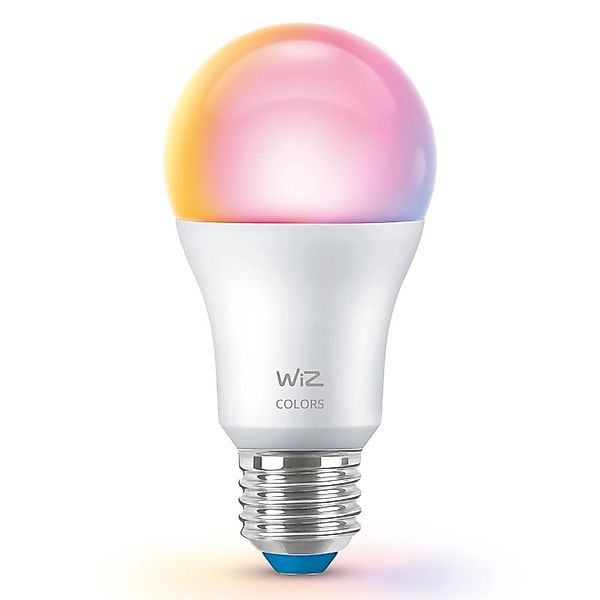 WiZ LED-Leuchtmittel White & Color 60W E27 Standardform dimmbar, E27 günstig online kaufen