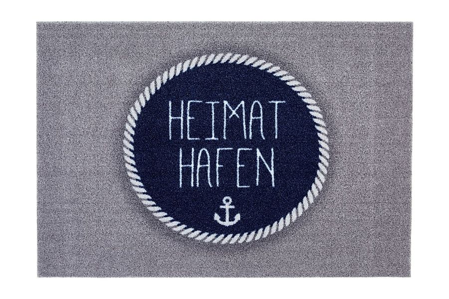 Homelike Fußmatte mit Aufdruck Heimat Hafen 40x60 cm günstig online kaufen