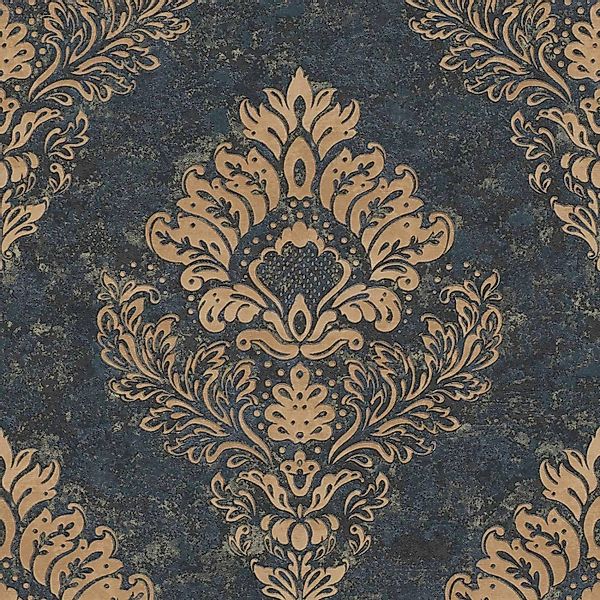 Bricoflor Vlies Barocktapete Creme Gold Edle Barock Tapete in Sandfarben fü günstig online kaufen