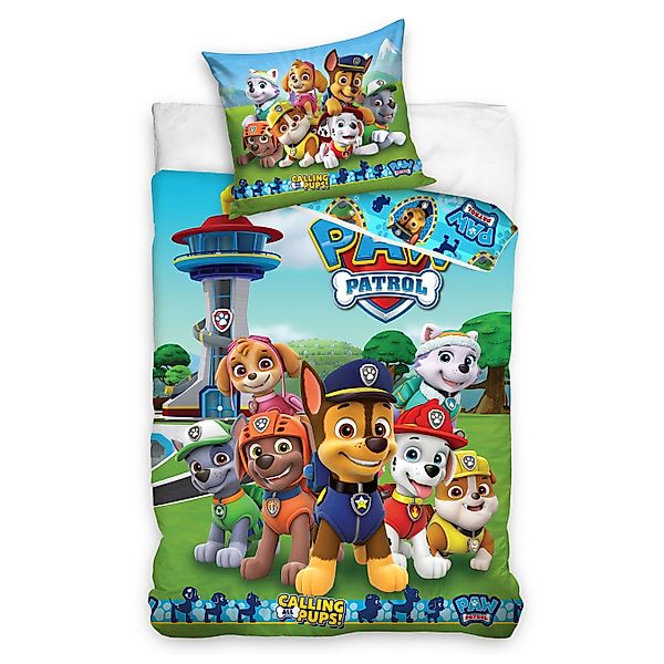 MTOnlinehandel Kinderbettwäsche Paw Patrol 135x200 + günstig online kaufen