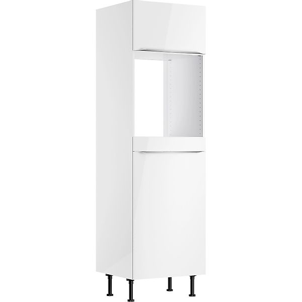 Optifit Küchen-Hochschrank für Backofen und Kühlschrank Arvid986 60 cm Weiß günstig online kaufen