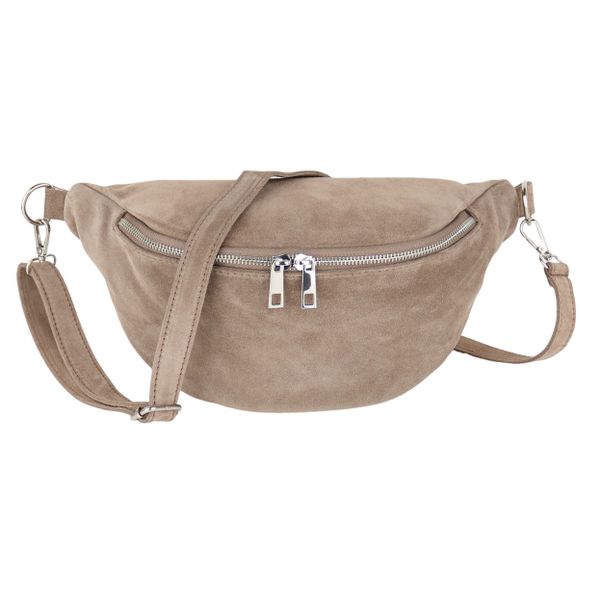 MIRROSI Bauchtasche Damen, Wildleder, Made in günstig online kaufen