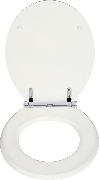 WENKO WC-Sitz »Morra«, weiß Matt, aus massivem MDF, feuchtigkeitsresistent günstig online kaufen