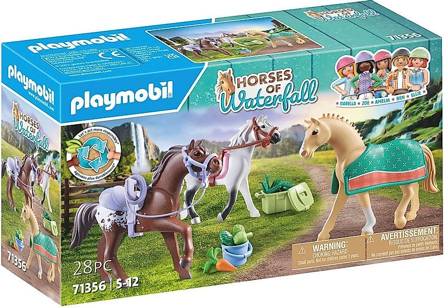 Playmobil® Morgan, Quarter Horse & Shagya Araber (71356), Horses of Waterfa günstig online kaufen