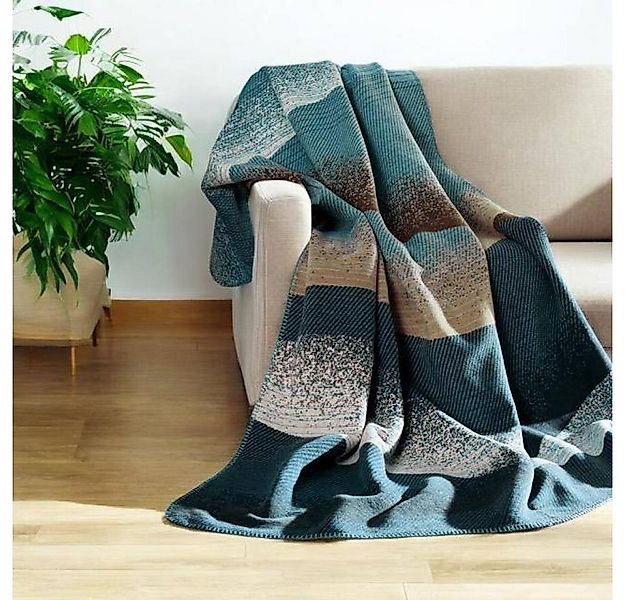 Wohndecke Ocean Wave, Biederlack günstig online kaufen