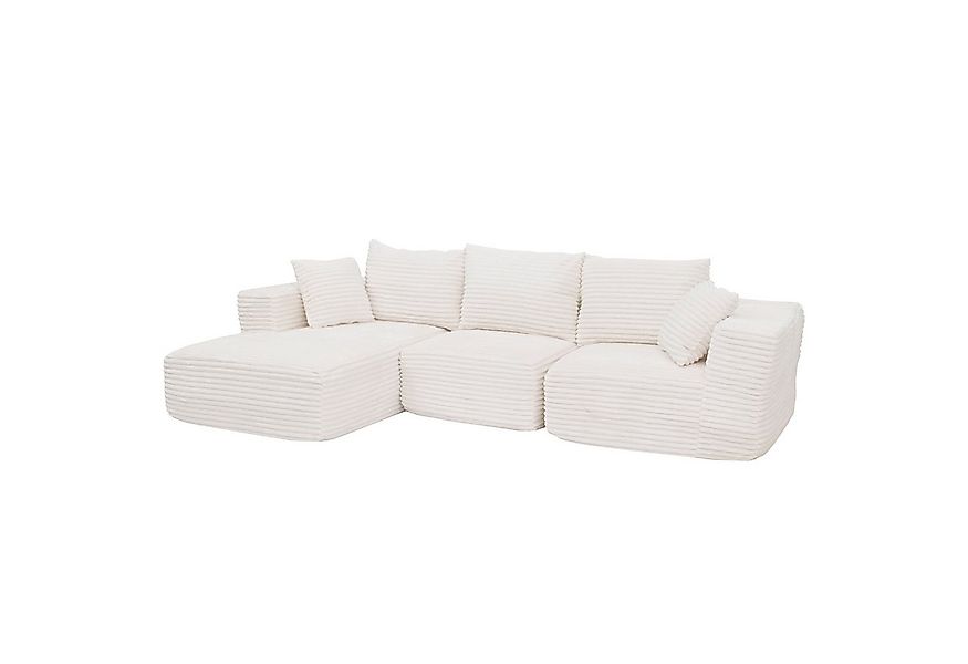 MCW Loungesofa MCW-P20, Rutschfeste Unterseite, Polsterung aus Taschenfeder günstig online kaufen