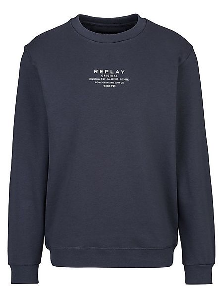 Replay Sweatshirt FRENCH TERRY COTTON-POLY günstig online kaufen